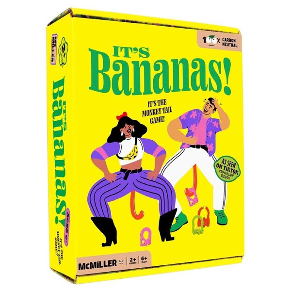 McMiller Games It's Bananas The Monkey Tail Kids/Children Party Fun Game 6y+