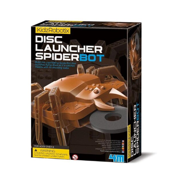 4M - KidzRobotix - Disc Launcher Spider Bot