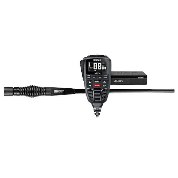 Uniden XTRAK 80 Smart In-Car UHF Radio Adventure Pack