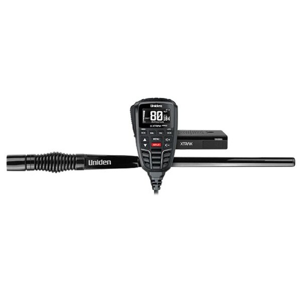 Uniden XTRAK 80 Pro In-Car UHF Radio 4x4 Pack