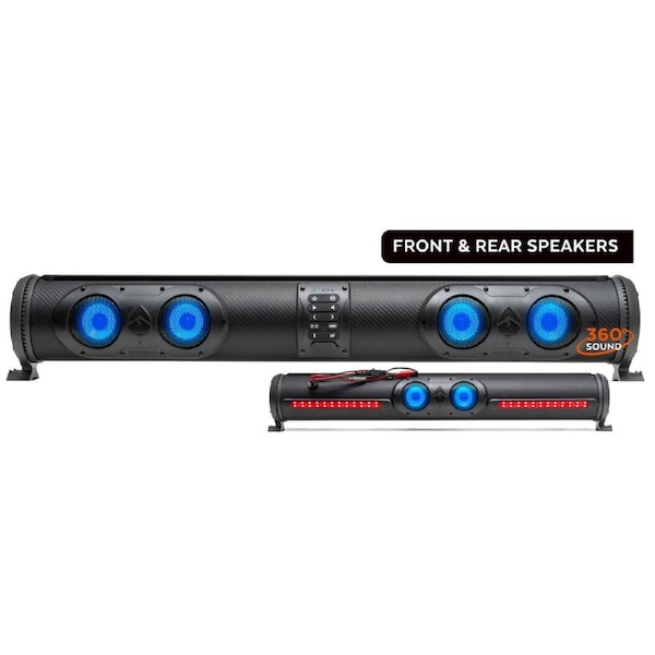 ECOXGEAR SoundExtreme SEDS32 360 SOUND IP66 Waterproof Powersports Soundbar