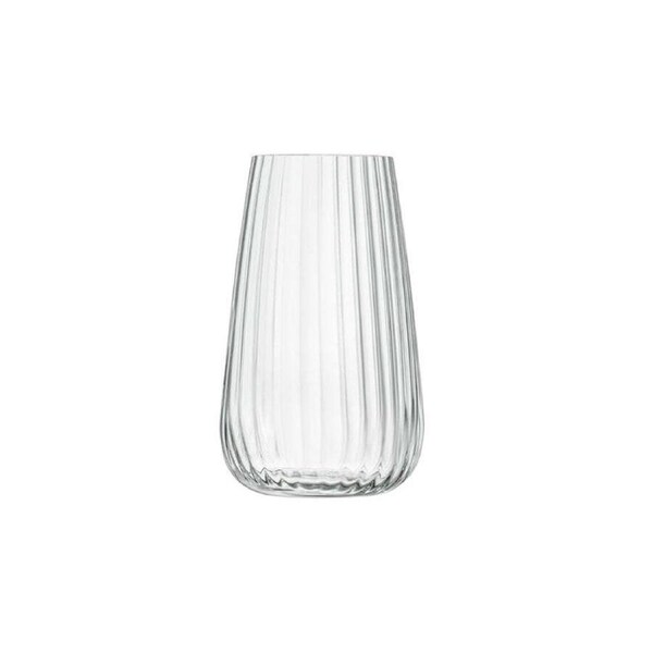 4pc Luigi Bormioli 570ml Optica Stemless Glasses Drinking Tumbler Cup Set Lrg
