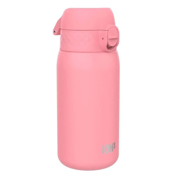 Ion8 Pod Vacuum Insulated Water Bottle Tumbler Stainless Steel Rosebloom 320ml