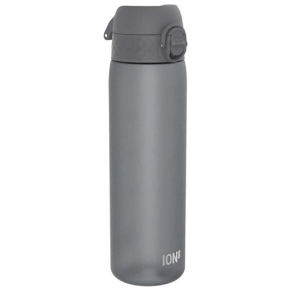 Ion8 Slim Recyclon Plastic Drink/Water Bottle Tumbler Leak-Proof Grey 500ml