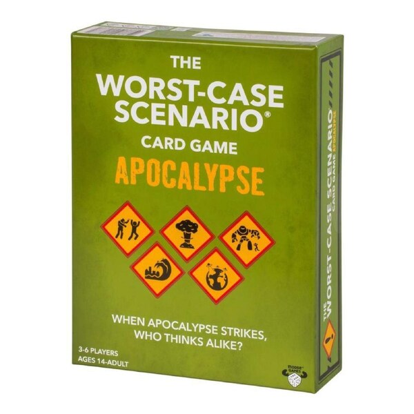 Moose Games The Worst-Case Scenario Apocalypse Family Tabletop Card Game 14y+