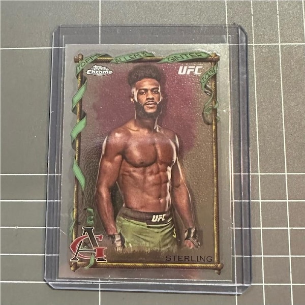 2024 Topps Chrome UFC - ALJAMAIN STERLING Allen & Ginter #AAG-5