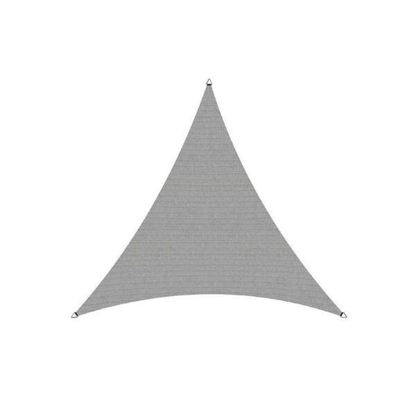 Coolaroo Commercial Grade 5m Triangle Shade Sail - Stone