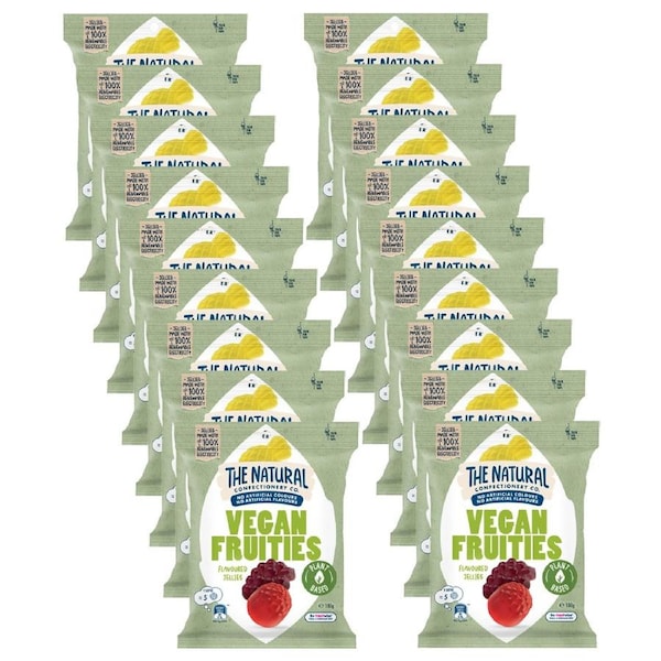 18pc The Natural Confectionery Co. Vegan Fruit Mix 180g Gummy Lollies Candy