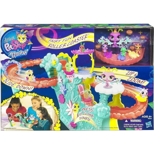 Hasbro Littlest Pet Shop Fairies Fairy Fun Rollercoaster 4+