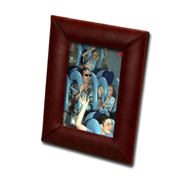 DACASSO Leather Photo Frame - Mocha - 10 x 15cm