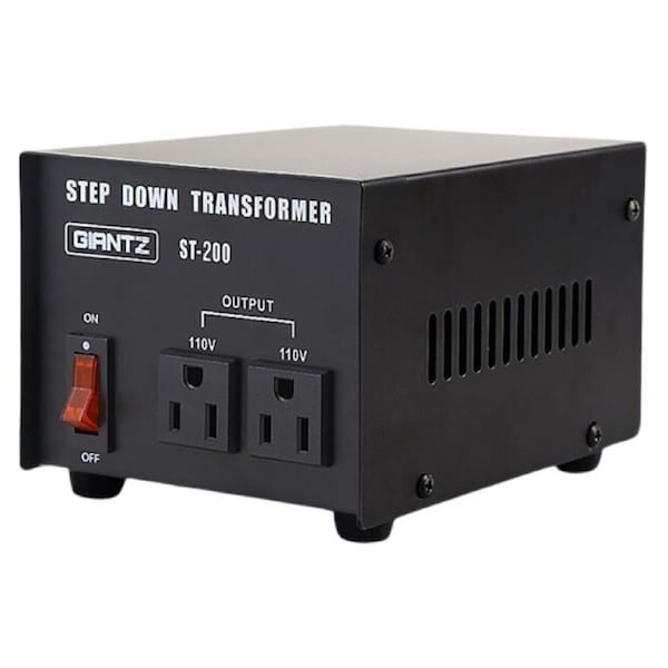 200W 240V TO 110V Step Down Stepdown Transformer Converter Voltage Safety