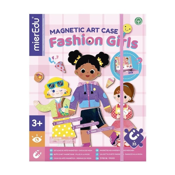 Magnetic Art Case - Fashion Girl