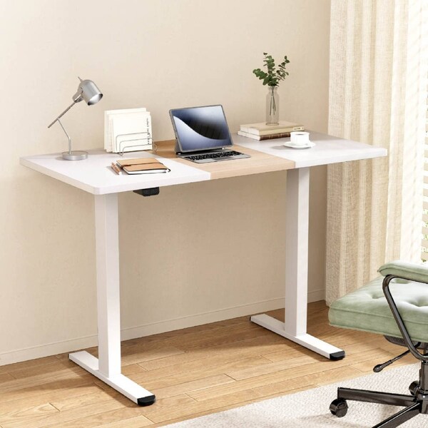 Artiss Standing Desk Motorised Adjustable Sit Stand Desks Splice Board 120CM