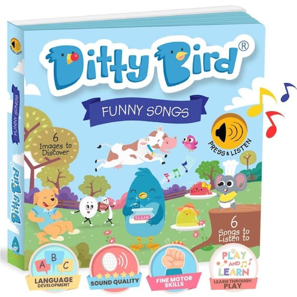 Ditty Birds Funny Songs Board Book
