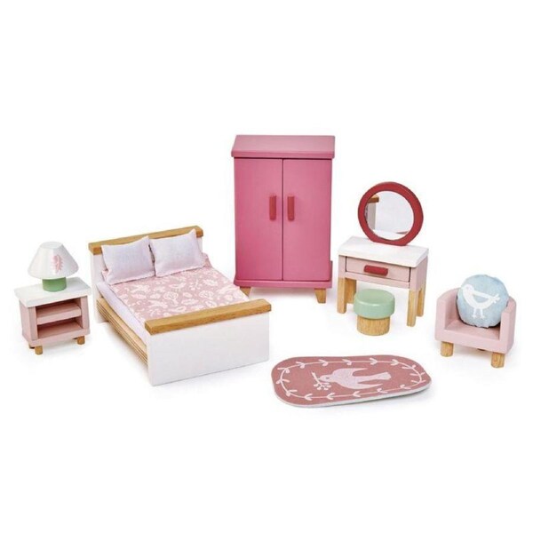 Tender Leaf Toys Dovetail Dollhouse Bedroom Set
