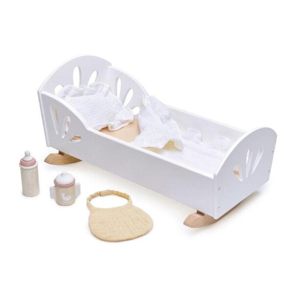 Tender Leaf Toys Doll's Sweet Swan Bed