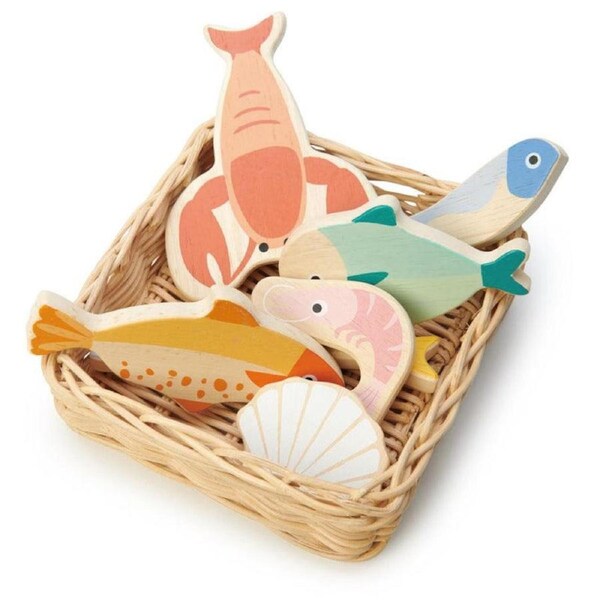 Tender Leaf Toys Seafood Basket