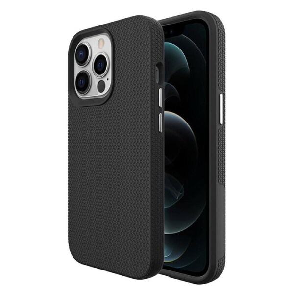 iPhone 13 Pro Compatible Case Cover With Shockproof Rugged - Black
