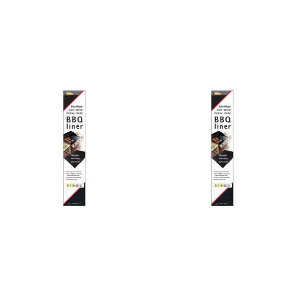 2x Toastbag Heavy Duty Outdoor Barbecue Liner Home Kitchen Cooking 40x50cm