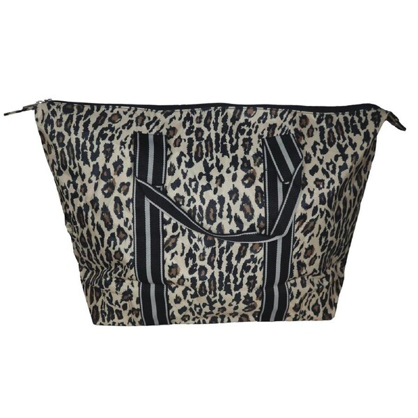 Classic Leopard Travel Tote