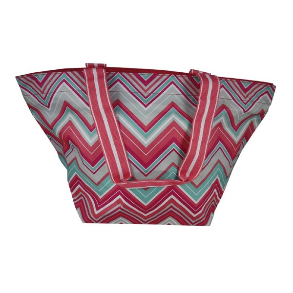 Sunset Chevron Large Tote