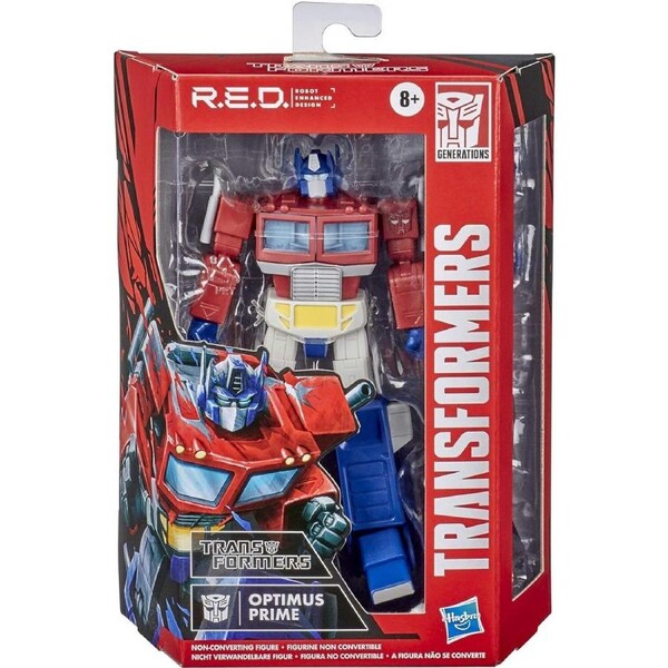 Hasbro Transformers R.E.D Action Figure Optimus Prime