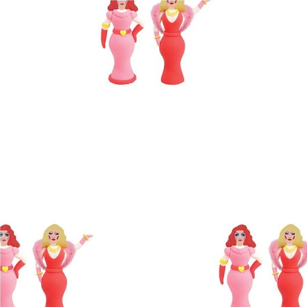 3PK Fizz Creations Make Your Own Drag Queen DIY Art/Craft Kid/Adult Activity Toy