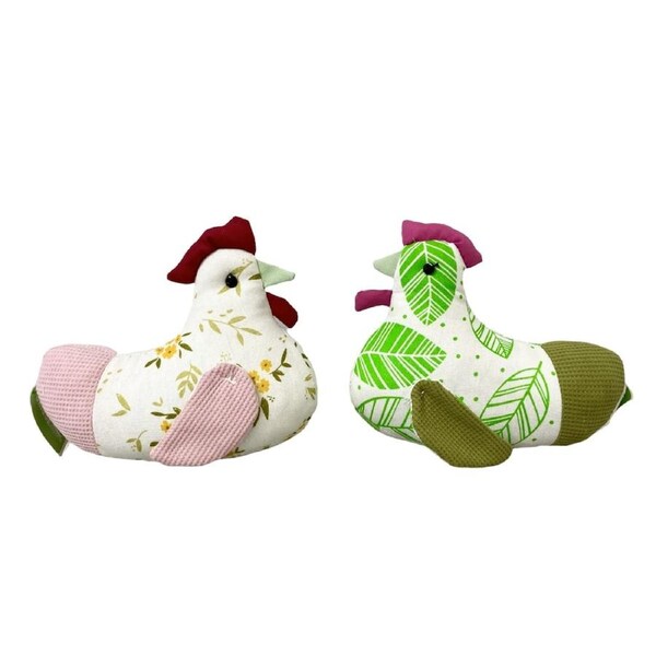 Chicken Doorstop Home/Office Weighted Door Stopper in Assorted Colours