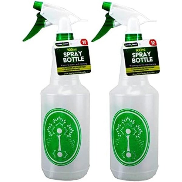 Garden Greens 2PK Spray Bottle 900ml Adjustable Trigger