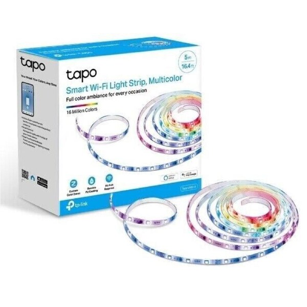 TP-Link Tapo L920-5 Smart WiFi Light Strip Dimmable Multicolor Schedule Timer