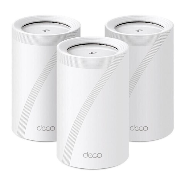TP-Link Deco BE65 3 Pack BE11000 WiFi 7System Tri-Band 2.5G LAN Whole Home Mesh