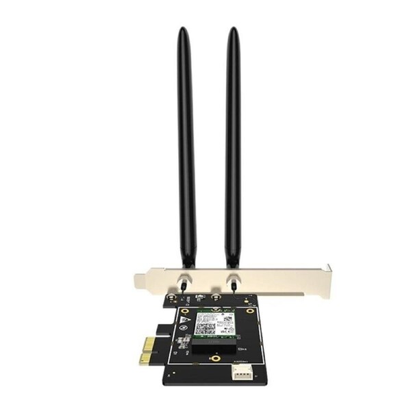 Tenda E33 AX5400 Tri-band Gigabit Wi-Fi 6E Bluetooth PCI-E Adapter