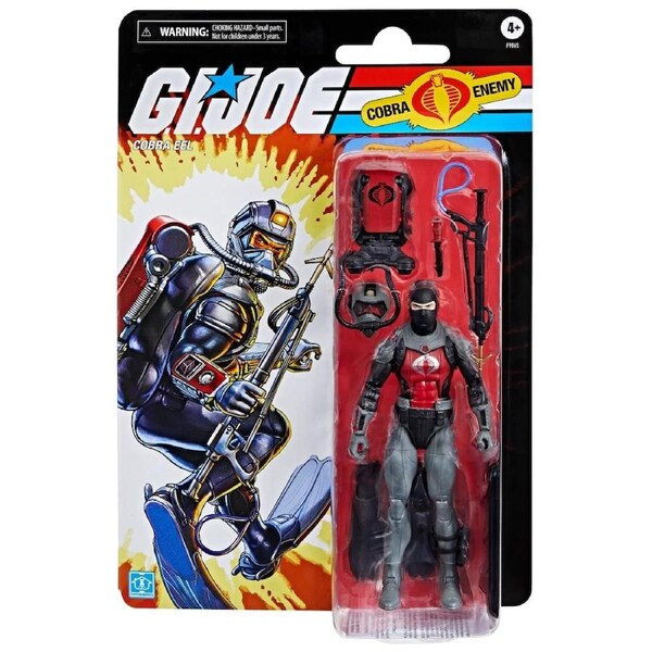 G.I. Joe Classified Series Cobra Eel Retro Cardback Action Figure