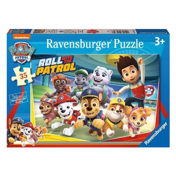 Ravensburger Paw Patrol Roll With The Patrol 35 Piece Puzzle