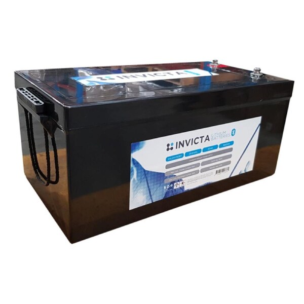 Invicta 24V 150Ah Lithium Battery with Bluetooth
