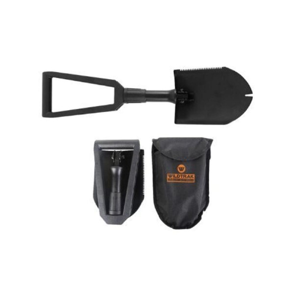Wildtrak Folding Shovel 22x16cm Blade with Pouch