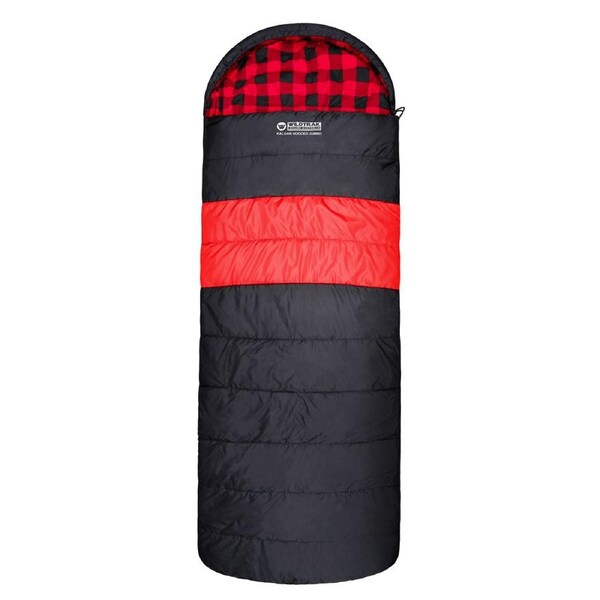 Wildtrak Kalgan Hooded Jumbo Sleeping Bag, -2 to -7c