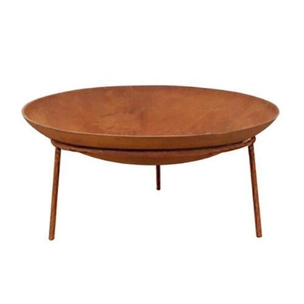 Wildtrak Cast Iron Fire Pit, 58x22cm, 4mm Thickness