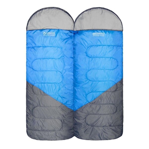 Wildtrak Gascoyne Hooded Twin Sleeping Bag, 5 to 10c