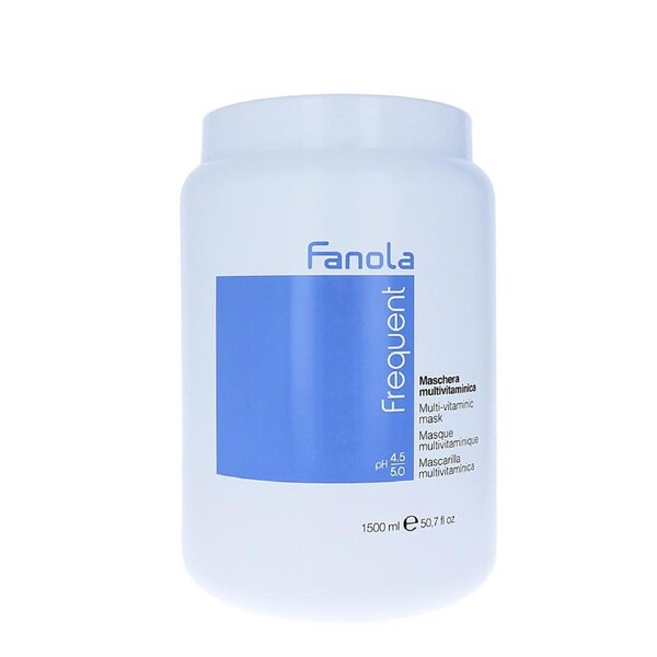 Fanola 1500ml Frequent Multi-Vitaminic Hydration Mask Hair Care w/ Olive Oil