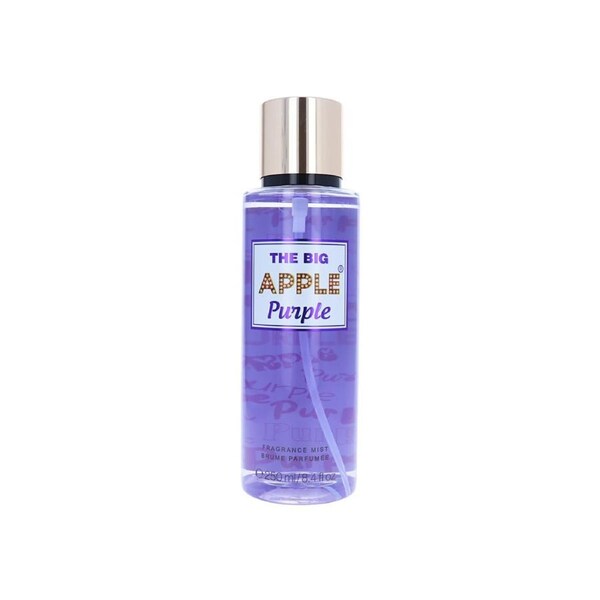 The Big Apple Purple 250ml Mist Spray Women's Body Floral Scented Fragrance