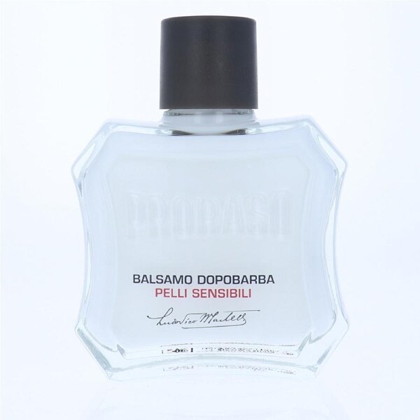 Proraso 100ml After Shave Balm White For Sensitive Skin w/ Green Tea & Oatmeal