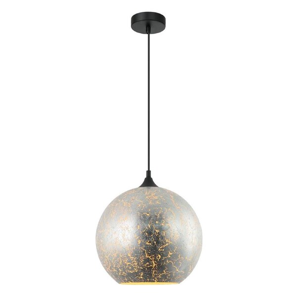 ROCHE Interior Glass Pendant Light- Satin Chrome