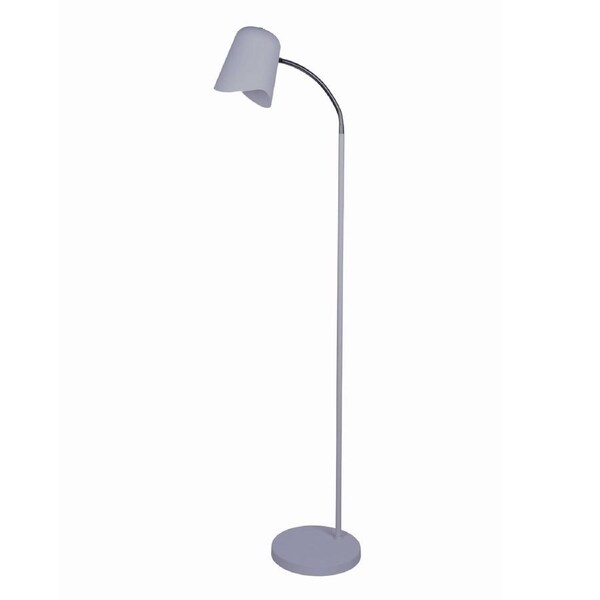 PASTEL Interior Powder Coated Iron Floor Lamp- Grey