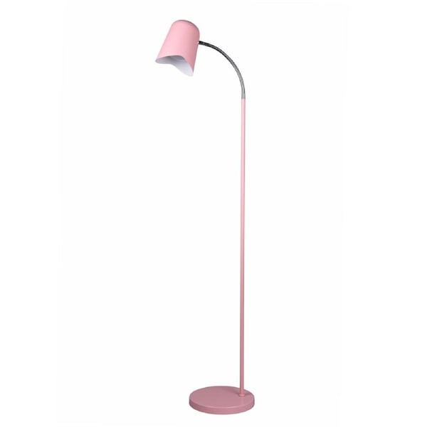 PASTEL Interior Powder Coated Iron Floor Lamp- Pink