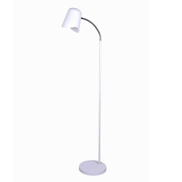 PASTEL Interior Powder Coated Iron Floor Lamp- White