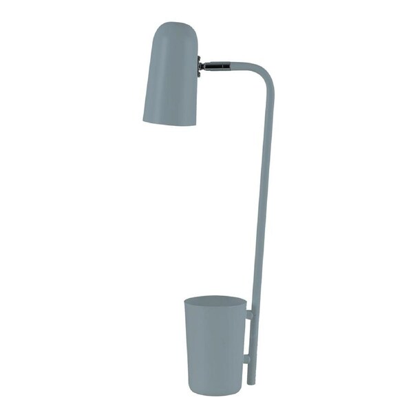 PASTEL Interior Powder Coated Iron Table Lamp- Blue