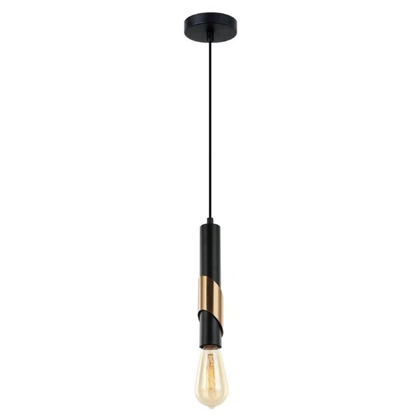 GOLDA Interior Tube Pendant Light- Diagonal plate