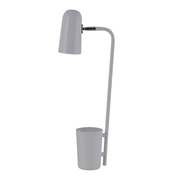 PASTEL Interior Powder Coated Iron Table Lamp- Grey
