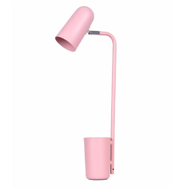 PASTEL Interior Powder Coated Iron Table Lamp- Pink